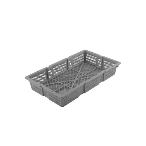 IH001GRY - 15.5L Vented Prawn Crate Grey