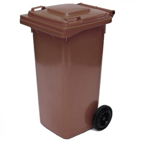WB120L - Wheelie Bin - Burgundy, Orange, Brown, - Image 4