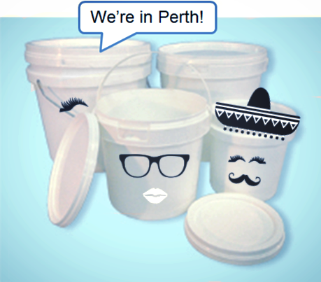 'we're in perth' buckets