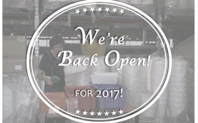 We’re Open again!