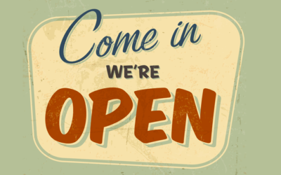We are OPEN!