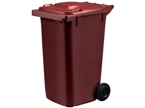 WB120L - Wheelie Bin - Burgundy, Orange, Brown, - Image 2