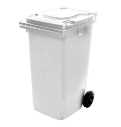 WB120L - 120L Wheelie Bin (Food Grade) - White, Natural, Purple - Image 3