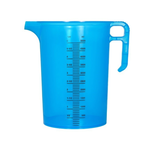MJ5L Tinted - 5L Measuring Jug Blue/ Green/ Red/ Yellow - Image 5