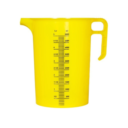 MJ5L Tinted - 5L Measuring Jug Blue/ Green/ Red/ Yellow - Image 2
