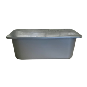 NCIICC5LZSIL + NCIICL5LZSILV - 5L Silver Ice Cream Container w/ Lid *WA ONLY SPECIAL*
