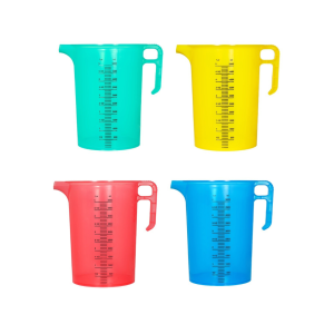 MJ5L Tinted - 5L Measuring Jug Blue/ Green/ Red/ Yellow